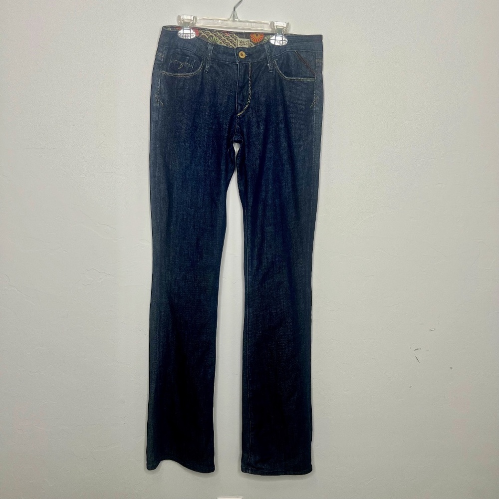 Women's Brown Label Rylen Comfort Stretch Classic Boot Cut Jeans 27 Long